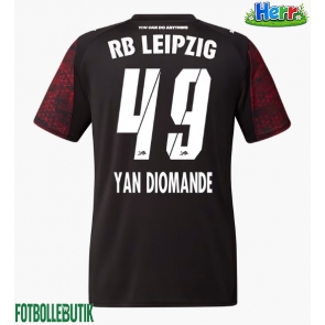 RB Leipzig Yan Diomande #49 Tredje Tröja 2025-26 Kortärmad